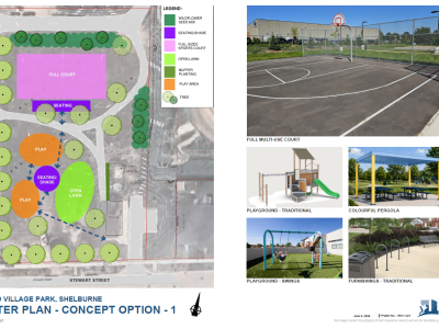 Hyland Park Design Concept Option 1